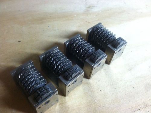 Four Letterpress Leibinger Numbering Machines Model 13