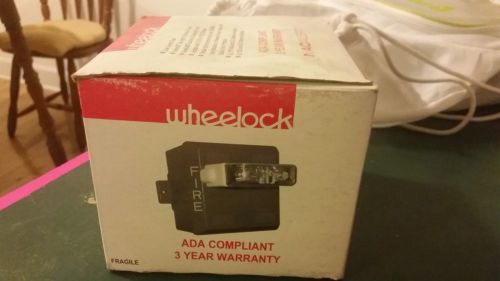 Wheelock mt-241575w-fr multitone signal w/ strobe for sale