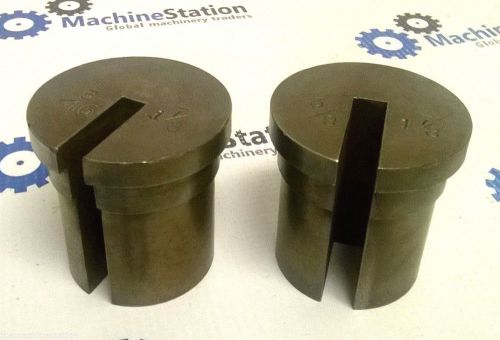 1-7/8&#034; o.d. bushings - 5/16&#034; &amp; 3/8&#034; keyway 2-1/4&#034; head diameter for sale