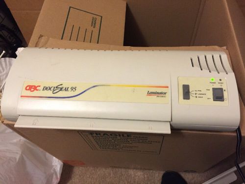 GBC Docuseal 95 9&#034; Document Laminator Home Office Business WORKS!