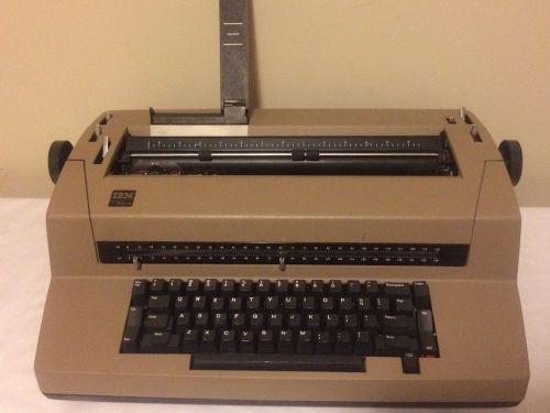 IBM Correcting Selectric III Brown ElectricTypewriter