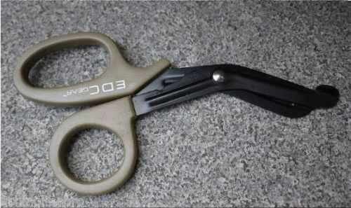 Heavy Duty Military style Trauma EMT/Paramedic Shears SAND TAN