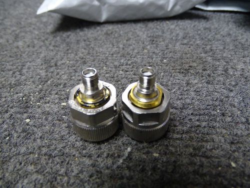 Lot of 2 Amphenol APC-7 to SMA Adapters