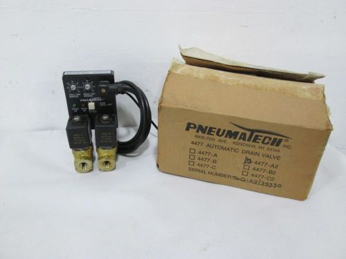 NEW PNEUMATECH 4477-A2 300PSIG 120V-AC 1/4 IN NPT SOLENOID VALVE D312087