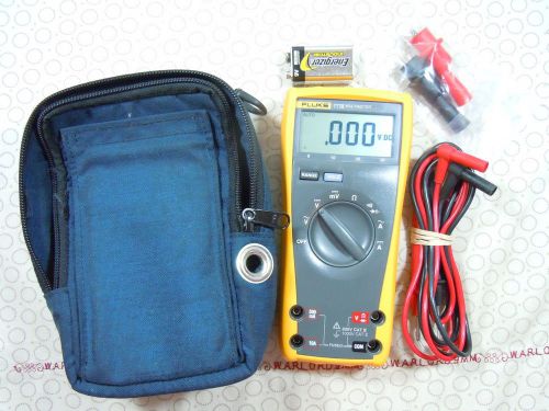 FLUKE 77 III MULTIMETER WITH ACCESSORIES.