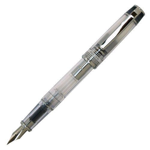 Pilot Prera Iro-Ai Medium-Nib Transparent Black Body Fountain Pen (FPRN-350R-...