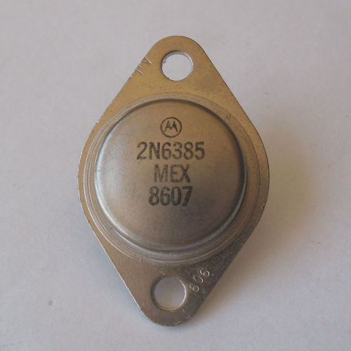 MOTOROLA NPN POWER TRANSISTOR 2N6385