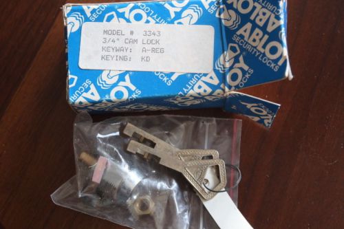 ABLOY 3/4&#034; Cam Lock  New  (LOCKSMITH)