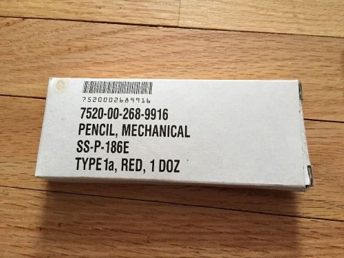 San Antonio Lighthouse Mechanical Pencils Type 1a Red Lead 31 Pencils