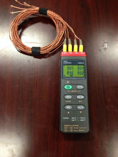 Sper Scientific, 800024 4 Channel Datalogging Thermometer