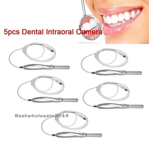 5pcs Sale!!!! Mega Pixels 6-LED  Dental Intraoral Camera USB 2.0 Dynamic 4