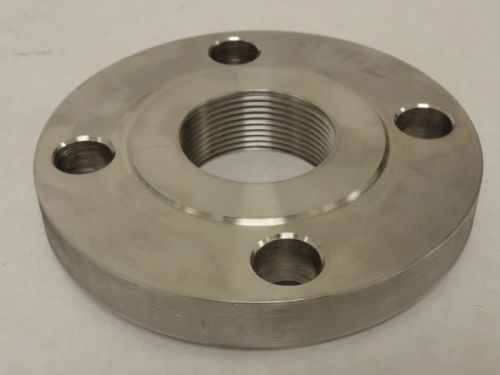 91794 Old-Stock, MFG- 1-1/2&#034; SS Flange, 5&#034; OD, 3/4&#034; Wide