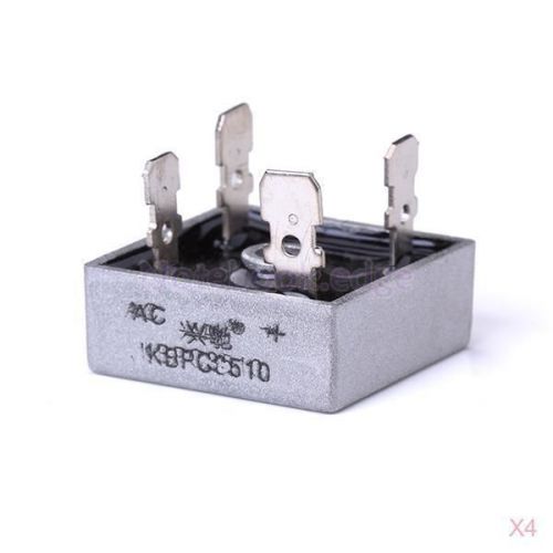 4x br3510 kbpc-3510 kbpc3510 metal case diode bridge rectifier 35a 1000v for sale