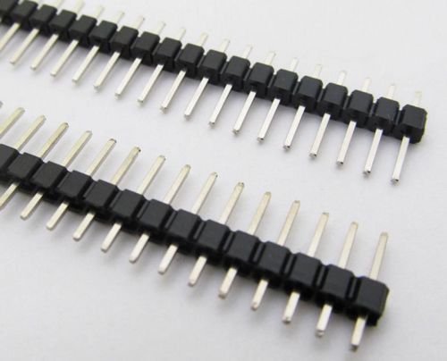 10pcs 40Pin Male IC Single Row Flat Header Socket 2.54mm