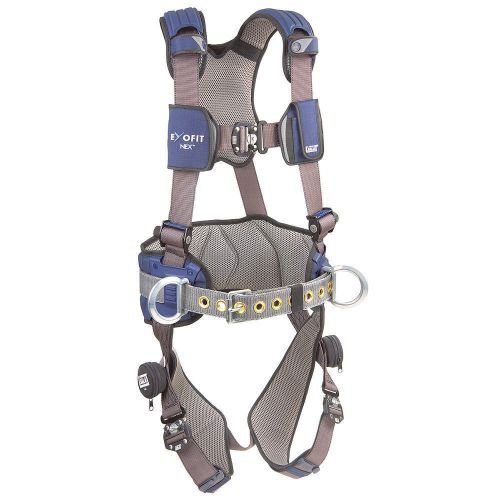 Full Body Harness, 2XL, 420 lb., Blue 1113148