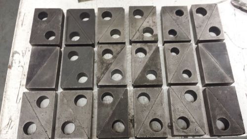 1 set (block) size  2 1/2 x 6&#034; Step blocks, Do All, Wespo,TECO and Northwestern