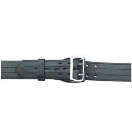 Gould &amp; goodrich e-z slide black duty belt 4 row stich 42in waist b49-42fl4r for sale