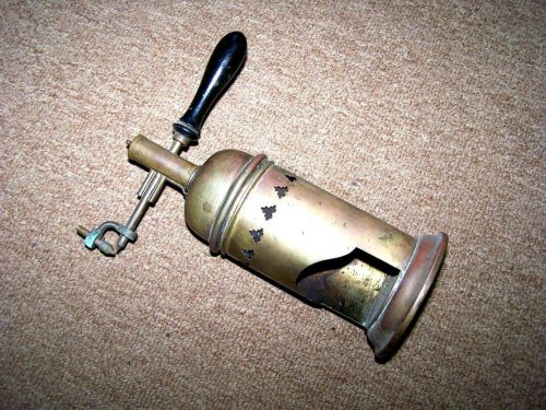 ANTIQUE BRASS TORCH LAB INSTRUMENT, SCIENCE TOOL.