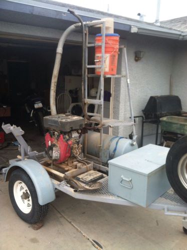 Portable Rock Crusher Trailer With Water Tank And Place To Set Up Oxegen Cetale