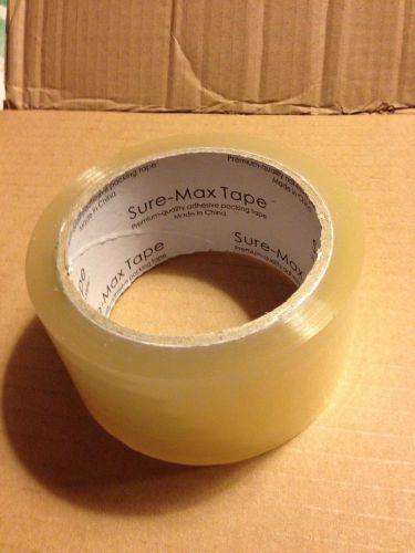 2 Rolls Clear Packaging Tape 2&#034;, 55 Yard