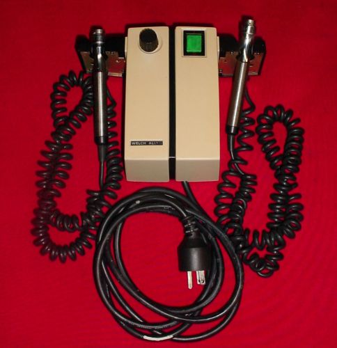 Welch Allyn 74710 Otoscope Ophthalmoscope Wall Transformer w/ No Heads