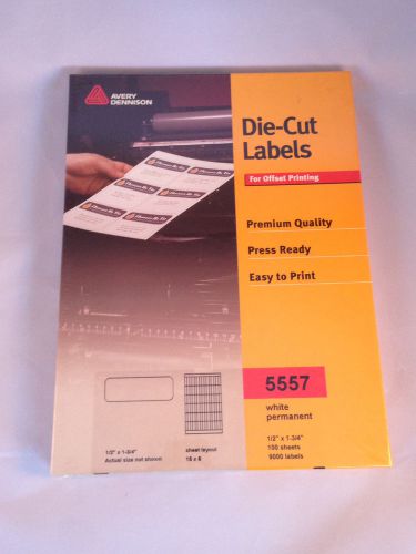 Avery Die Cut Labels #5557