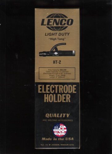 lenco new ht-2 electrode holder 250 amp