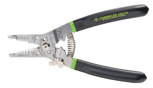 New Greenlee 1950-SS Pro Stripper Crimper 10-18 AWG