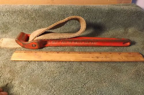 RIDGID No.2 CAST STEEL HANDLE STRAP WRENCH