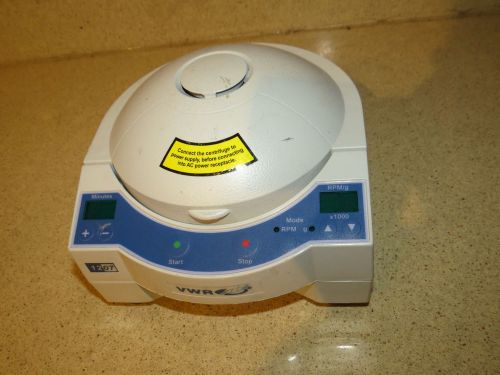 ^^ VWR MODEL 1207 MICROCENTRIFUGE  CENTRIFUGE W/ ROTOR