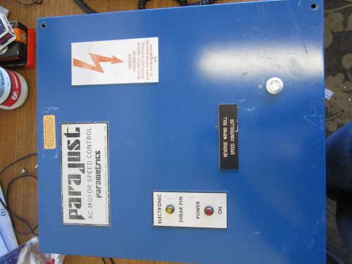 USED PARAJUST PARAMETRICS AC MOTOR SPEED CONTROL 6020