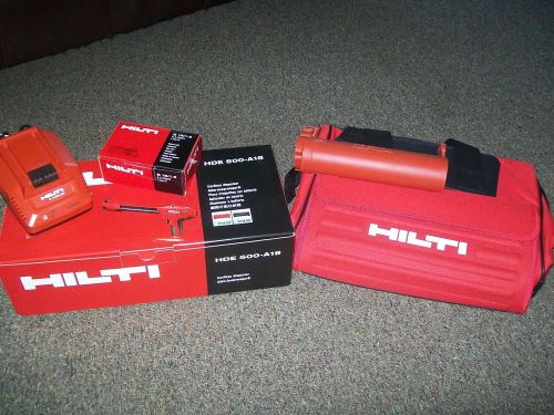 Hilti HDE 500 A18 epoxy kit