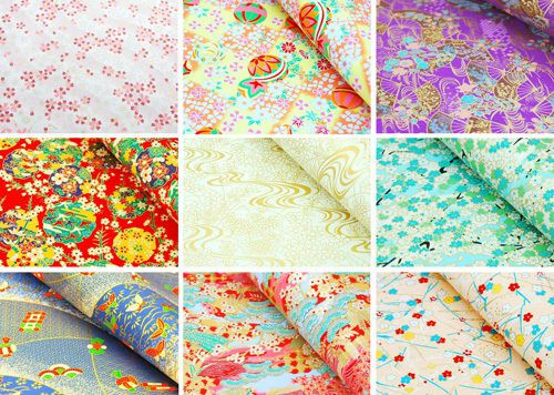 50pcs 14x14cm Mix Designs Japanese Yuzen Chiyogami Washi Origami Papers