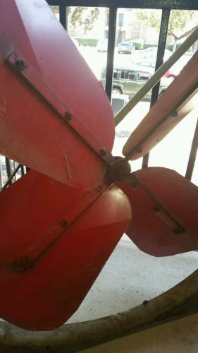 1921 Vintage GE Attic Fan and Motor, beautiful Industrial Piece