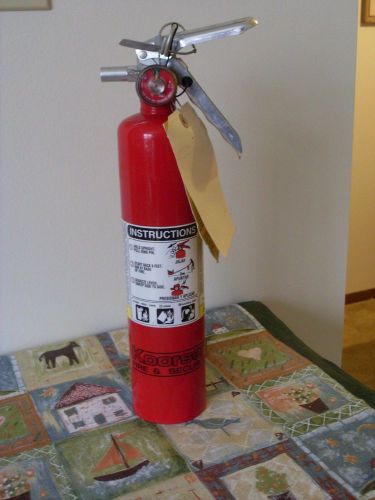 AMEREX B417 Fire Extinguisher, Dry Chemical, ABC 2.5 LB