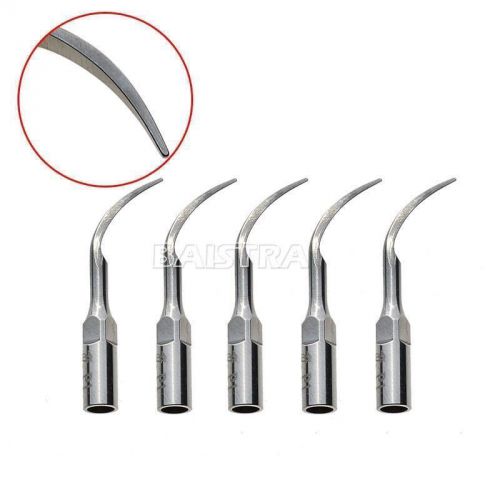 5 x dental scaler perio tips fit ems&amp; woodpecker ultrasonic handpiece p1 for sale