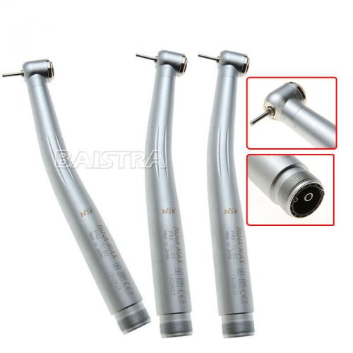 3 X PANA Max Style Dental High Speed Standard Push 3 Way Spray Handpiece 2 Hole