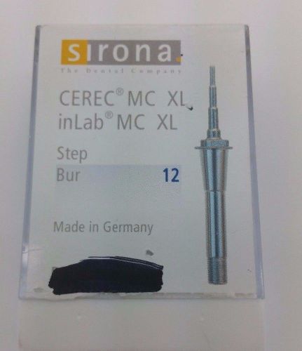 CEREC MC XL  inlab MC XL STEP  BUR 12