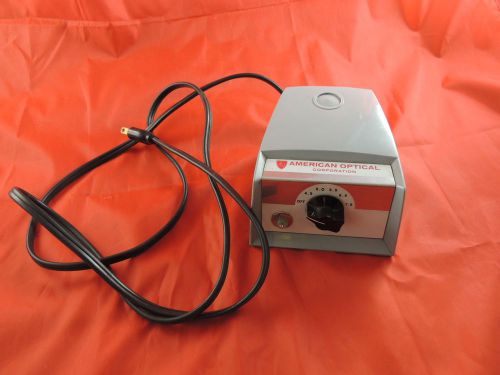 American Optical AO Power Supply for Microscope illuminator model 1051 MINT