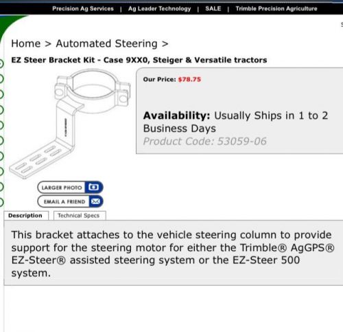 Trimble Ez Steer 500 Steering Mount