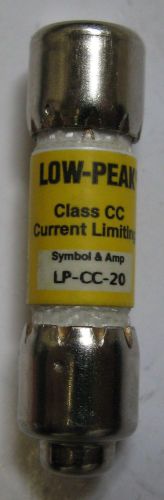 Bussmann limitron class cc fuse 20a lp-cc-20 nnb for sale