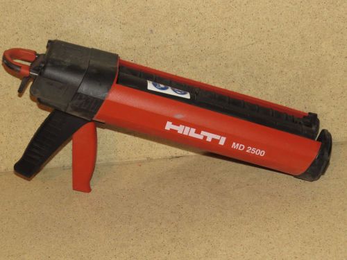 ^^ HILTI MD 2500 ANCHOR ADHESIVE DISPENSOR GUN