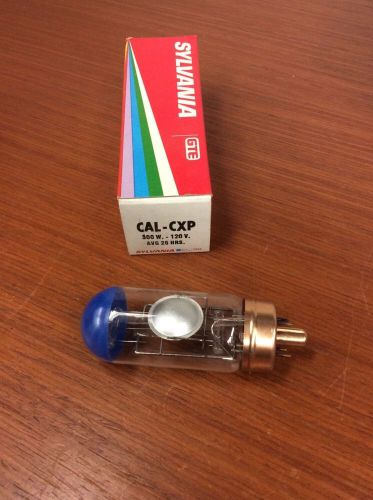 New Old Stock  SYLVANIA PROJECTOR LAMP CAL-CXP  300 W - 120 V  AVG 25 HRS