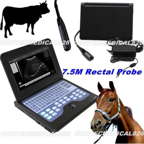 Veterinary Bovine&amp;equine Ultrasound Scanner CMS600P2-VET with endorectal probe