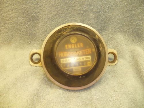 VINTAGE ENGLER HUBODOMETER TRUCK TIRES  ITEM S4