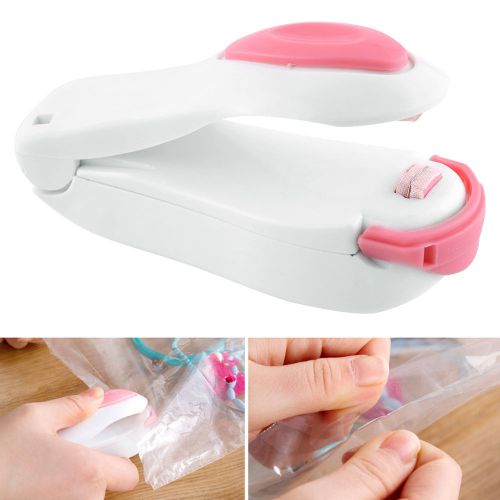 Handheld Sealing Machine Plastic Bag Impulse Sealer Poly Tubing Travel Home Use