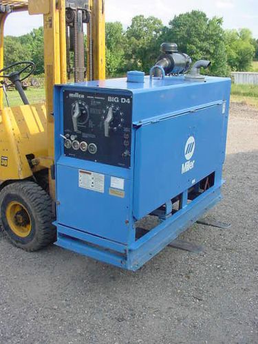 Miller Big D4 Diesel Arc Welder 350 A Only 1115 Hours