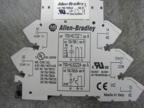 Allen Bradley Relay terminal block 700-HLT2Z24