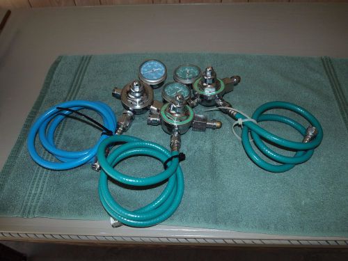 PORTER DENTAL NITROUS OXIDE GAUGES &amp; TUBING   &gt;  MANIFOLD REGULATORS