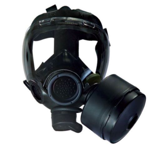 NEW Advantage 1000 Full Face Respirator + 6 rplcmnt Pcs - MSRP ~ $425